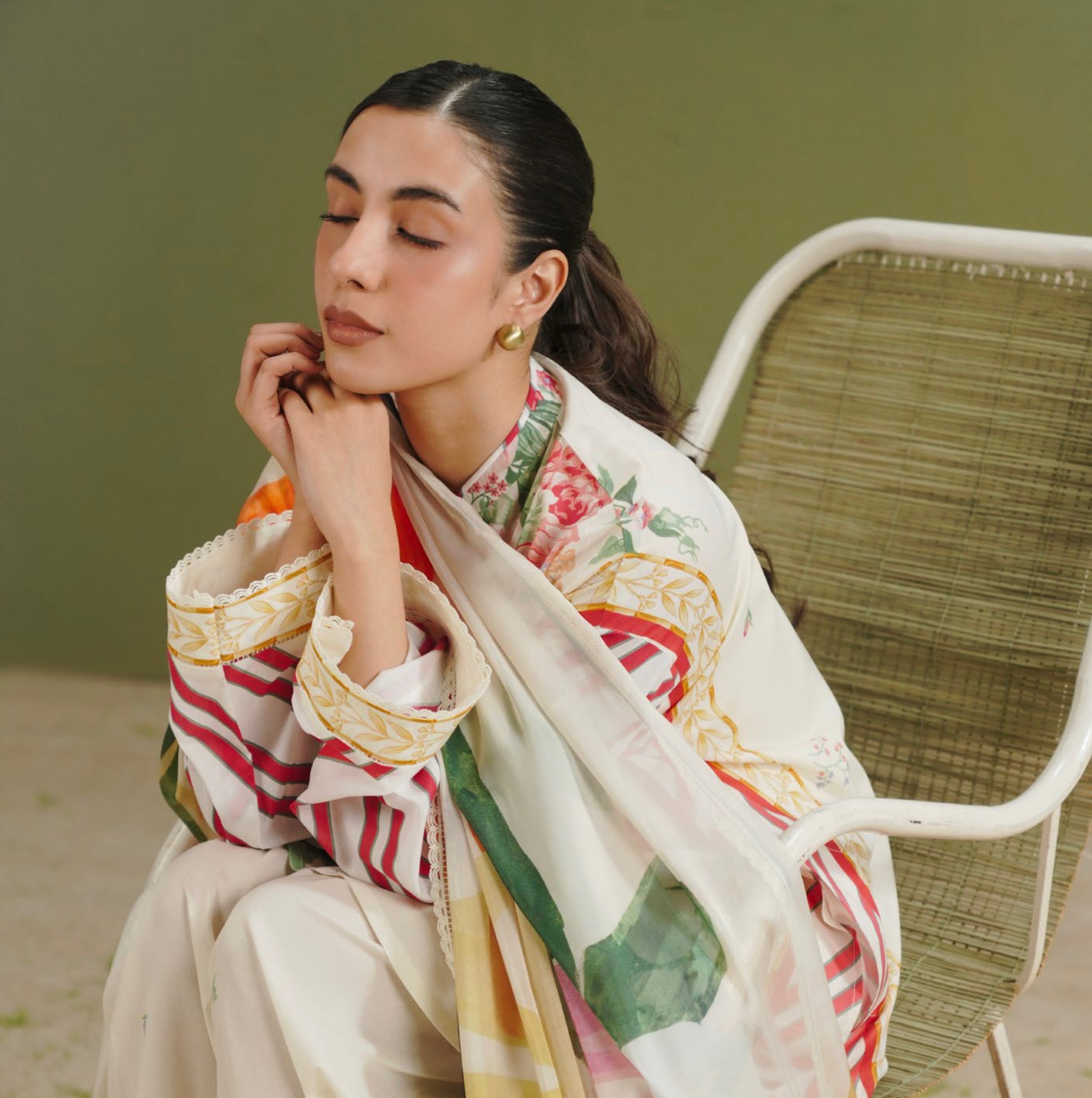 Coco Prints - Unstitched 3 Pcs | ZEYA-1A