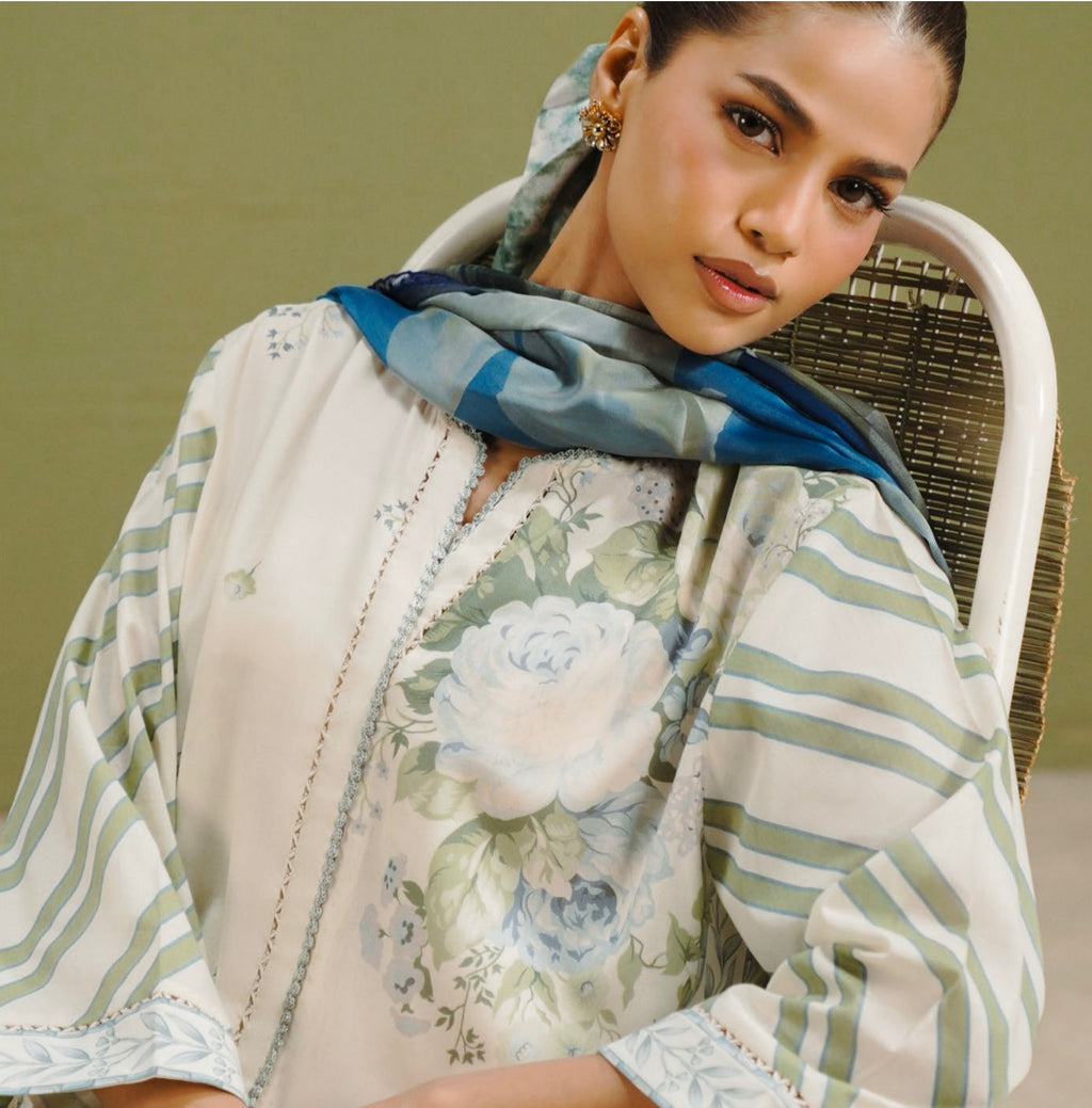 Coco Prints - Unstitched 3 Pcs | ZEYA-1B