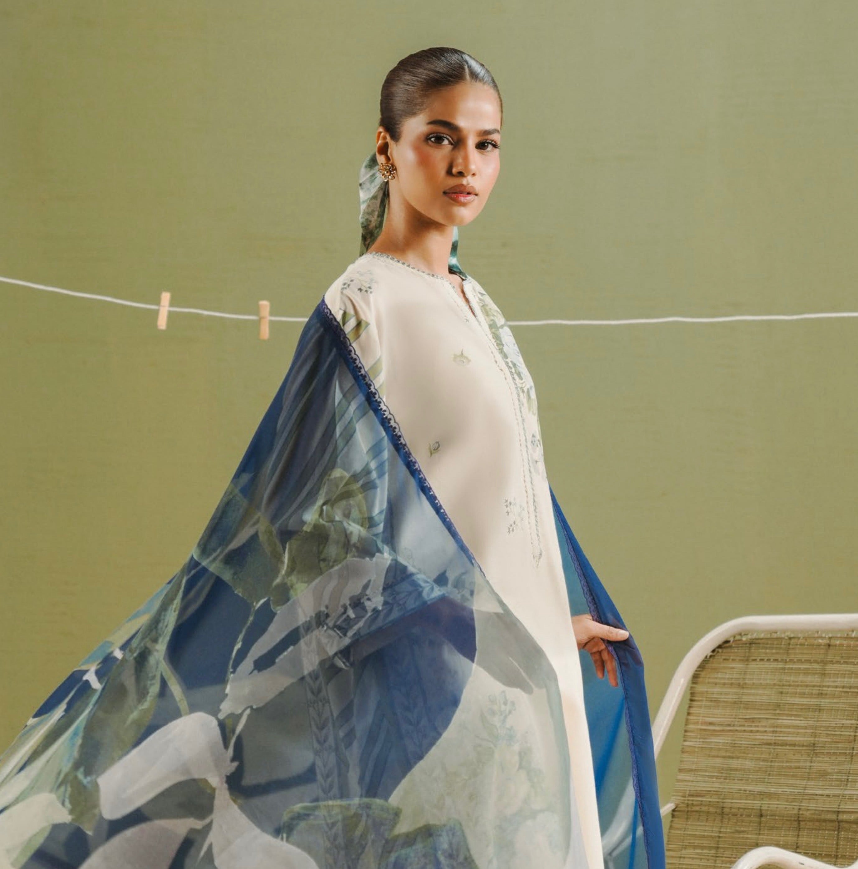 Coco Prints - Unstitched 3 Pcs | ZEYA-1B