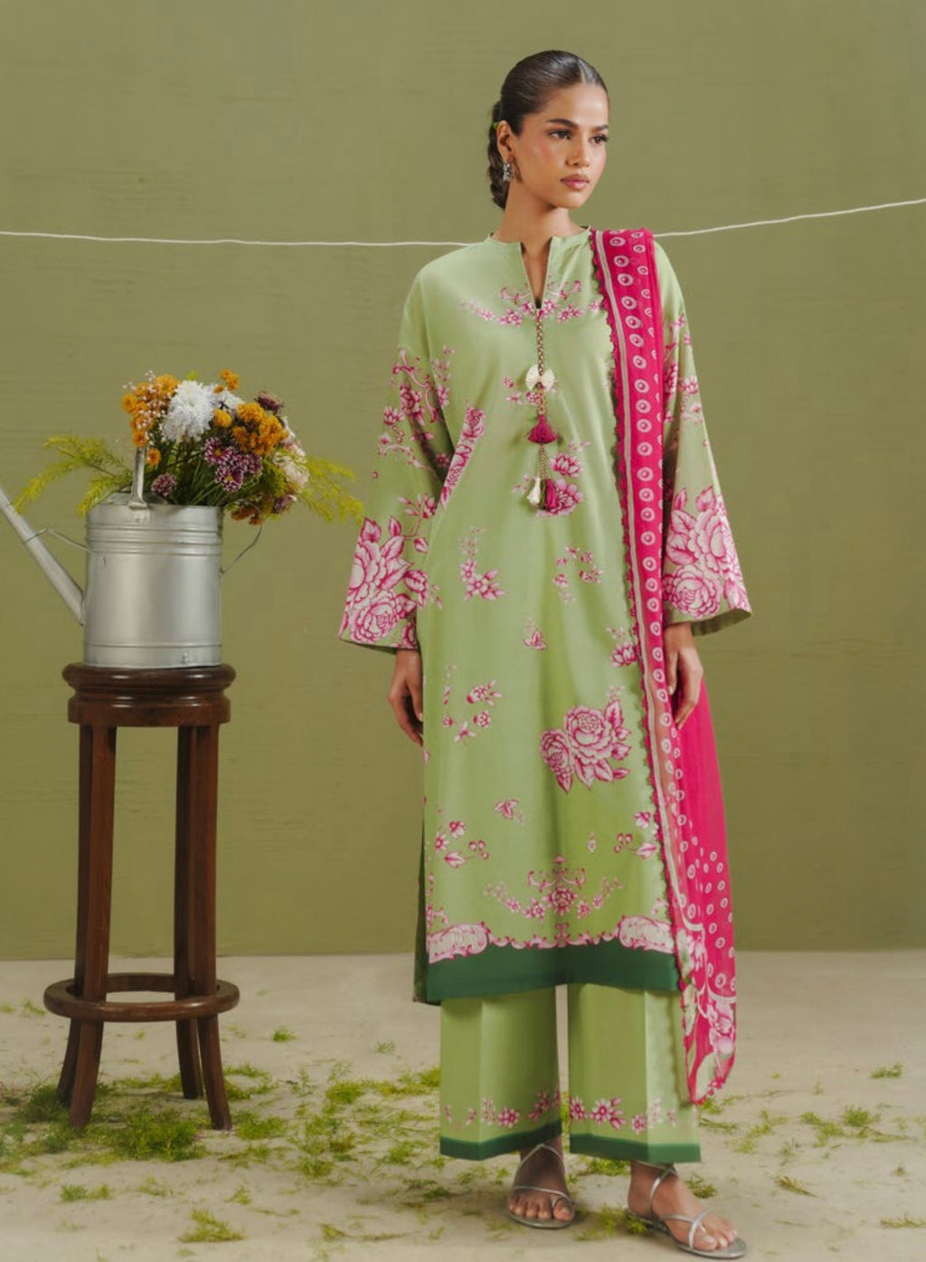Coco Prints - Unstitched 3 Pcs | RIYA-2B