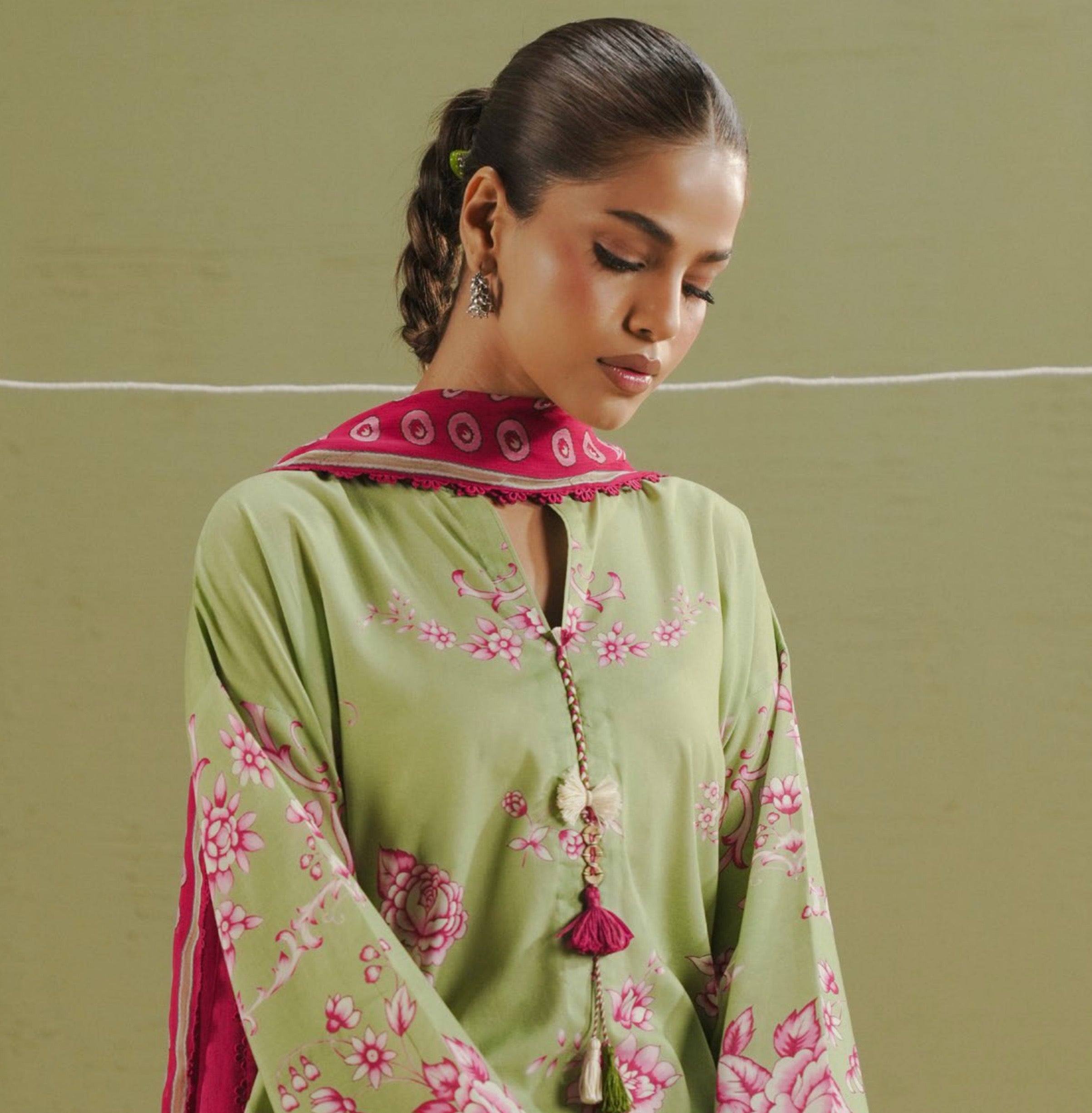 Coco Prints - Unstitched 3 Pcs | RIYA-2B