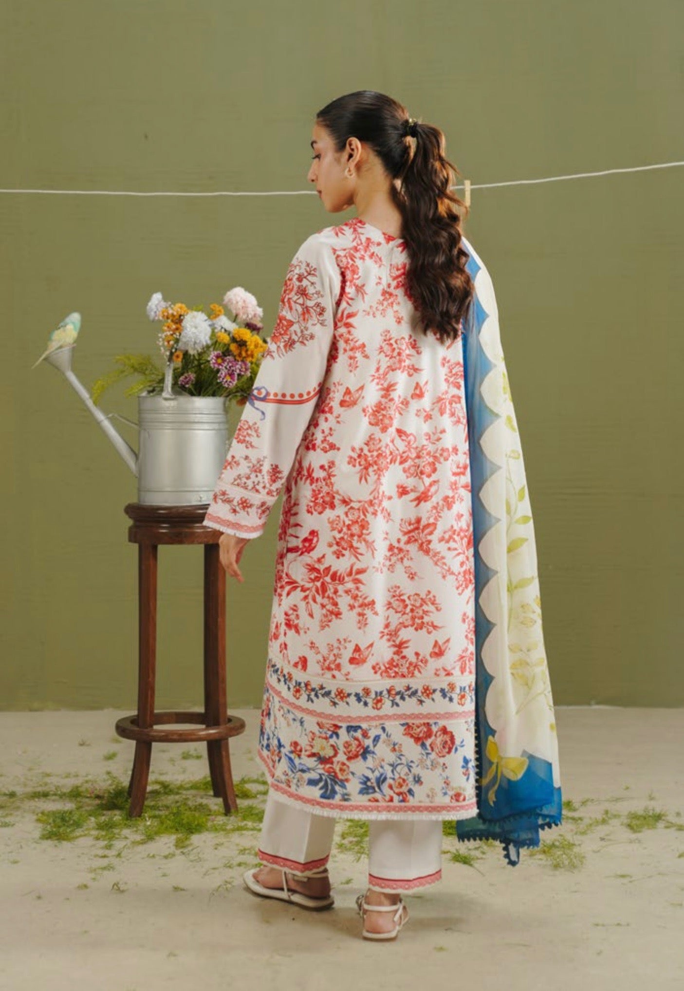 Coco Prints - Unstitched 3 Pcs | ELVO-4A