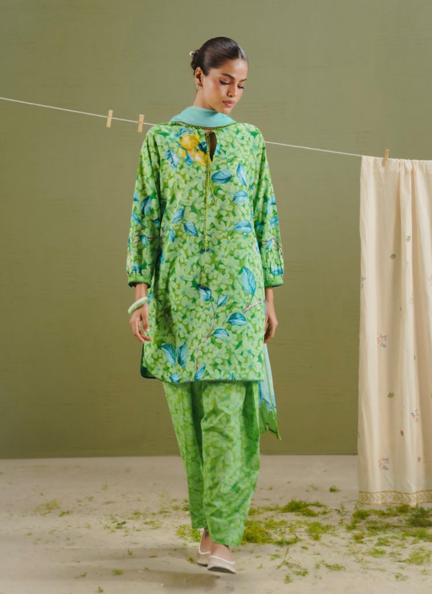 Coco Prints - Unstitched 3 Pcs | KAEL-7B