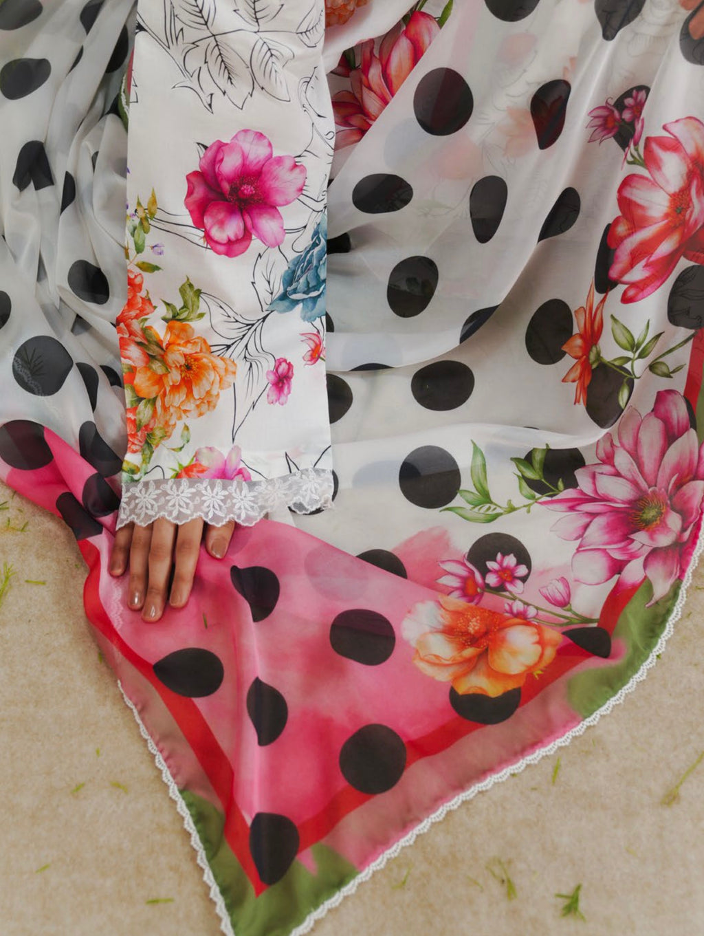 Coco Prints - Unstitched 3 Pcs | ELIX-9A