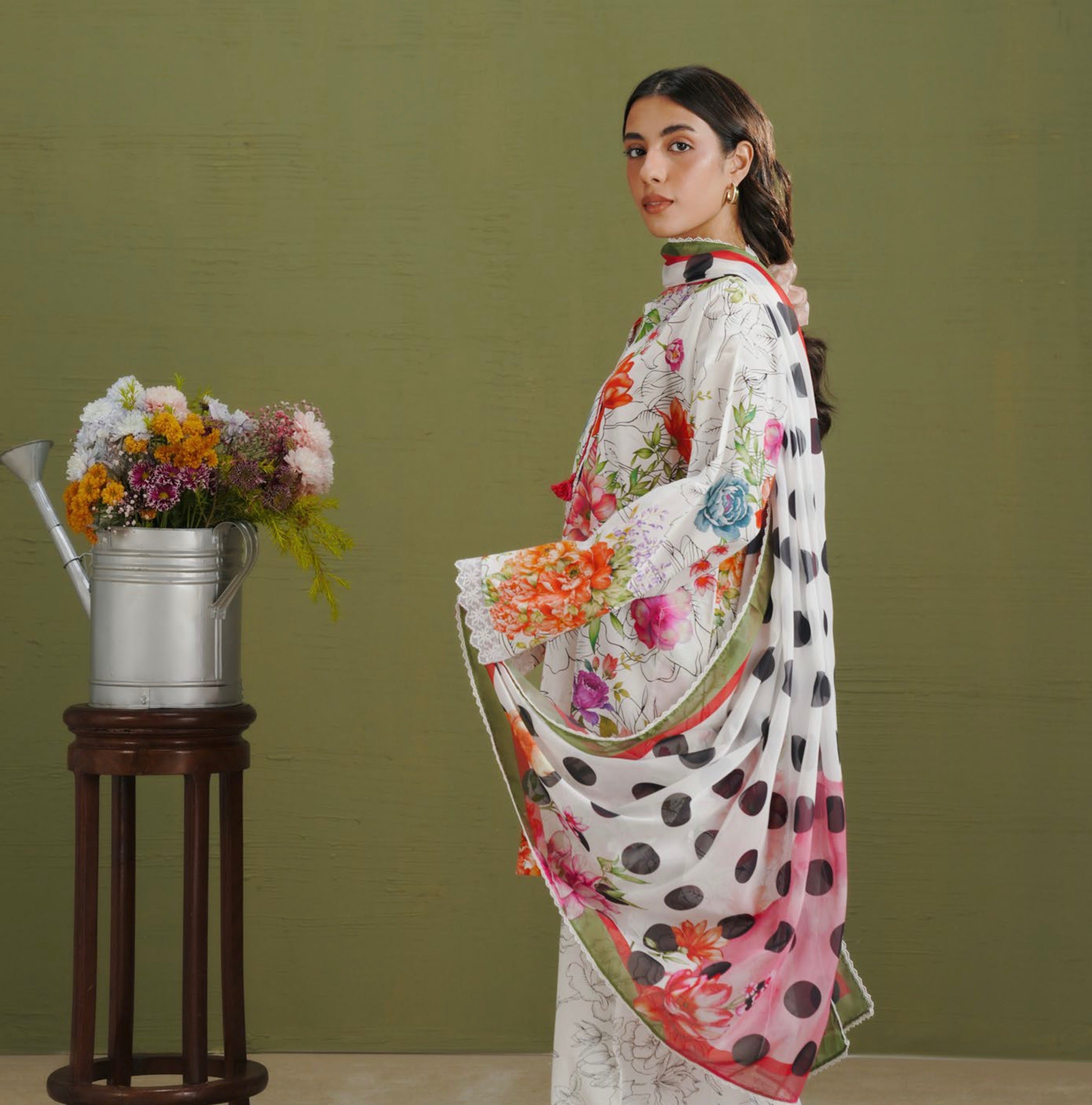 Coco Prints - Unstitched 3 Pcs | ELIX-9A