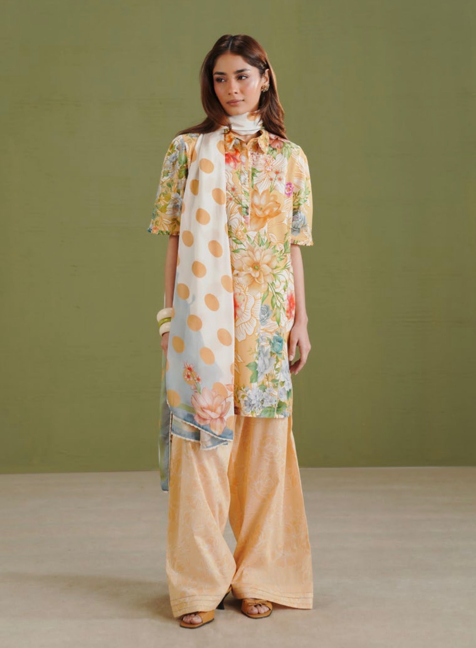 Coco Prints - Unstitched 3 Pcs | ELIX-9B