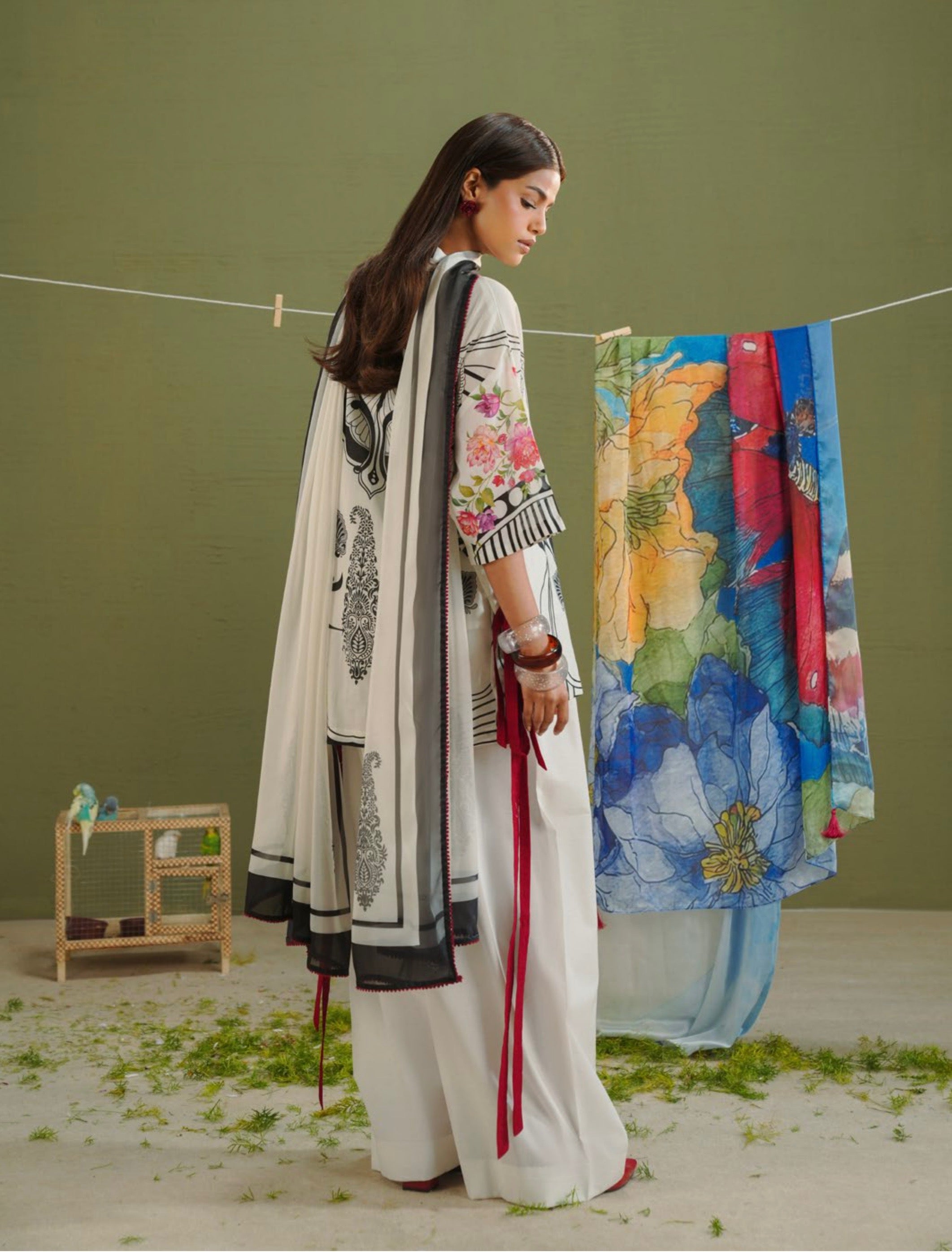 Coco Prints - Unstitched 3 Pcs | RAYA-10A