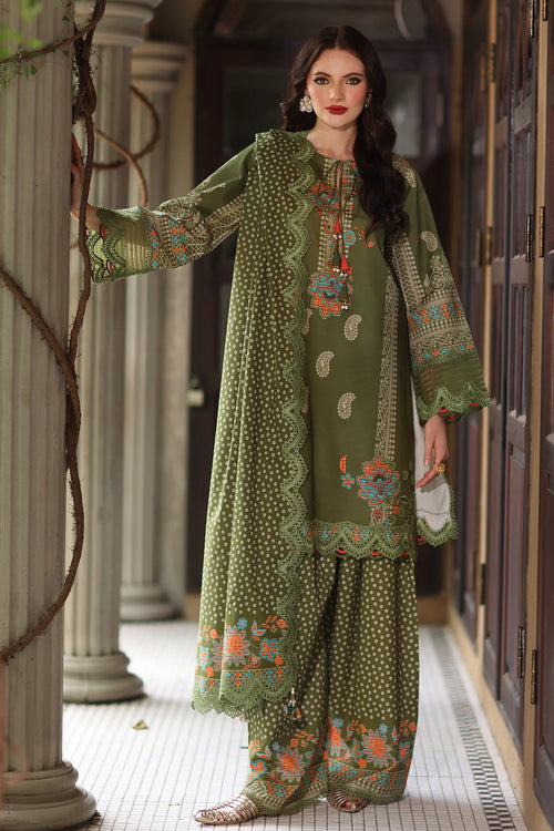Charizma - Embroidered Unstitched 3 Pcs Lawn | AG6-03