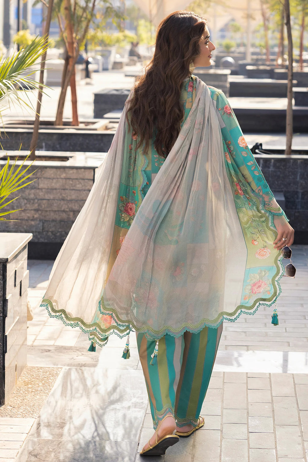 Charizma - Embroidered Unstitched 3 Pcs Lawn | AG6-08