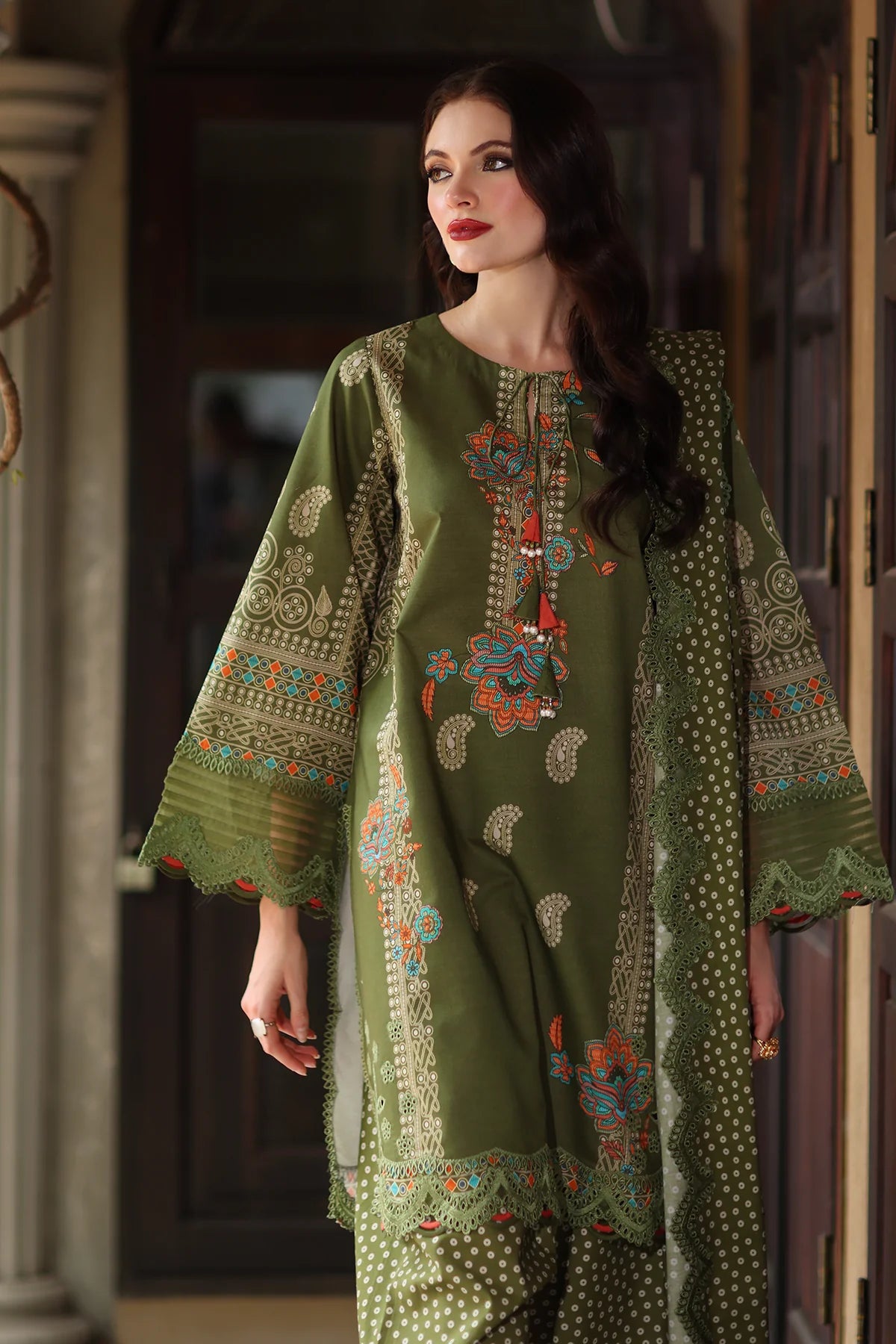 Charizma - Embroidered Unstitched 3 Pcs Lawn | AG6-03