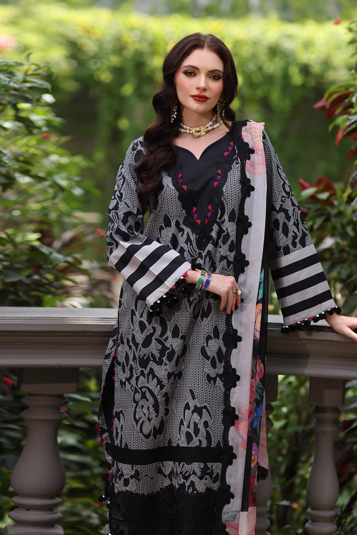 Charizma - Embroidered Unstitched 3 Pcs Lawn | AG6-07