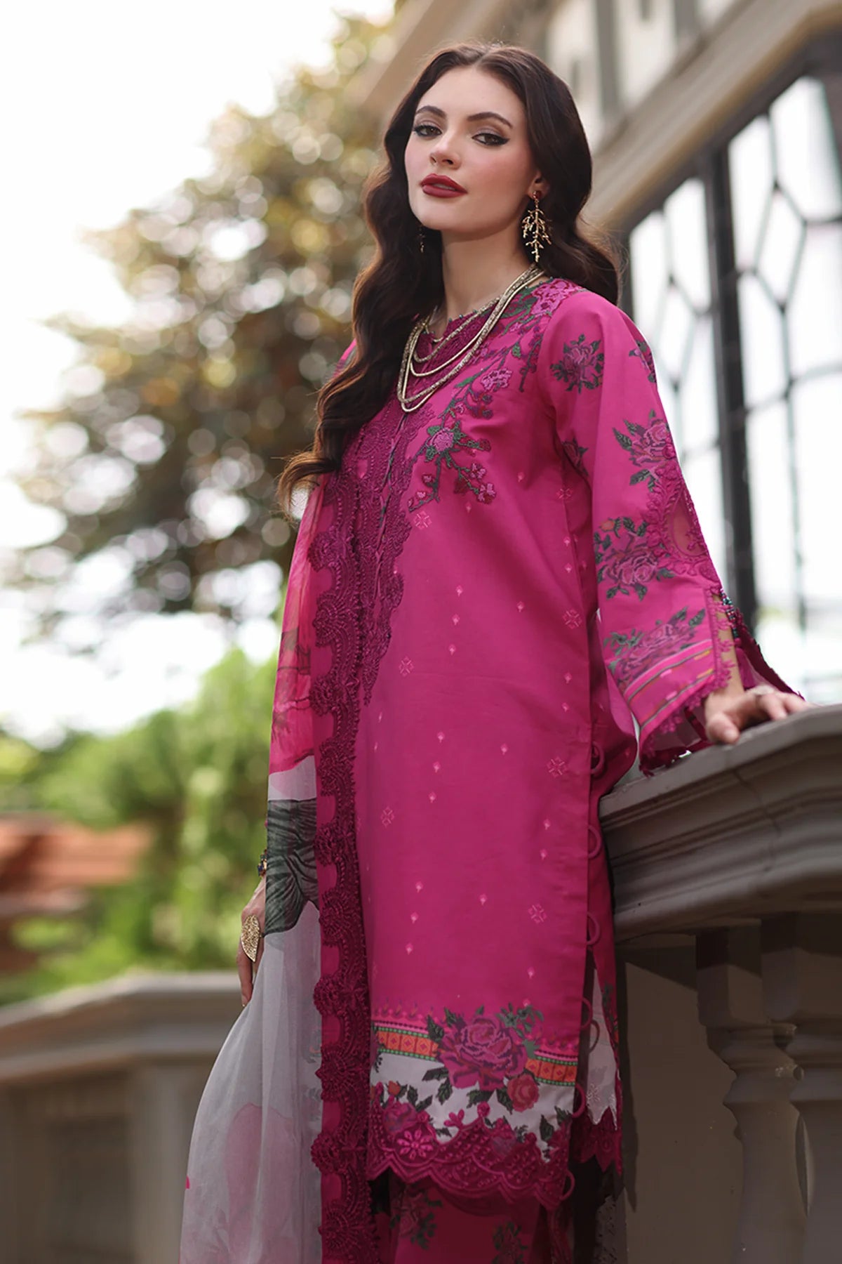 Charizma - Embroidered Unstitched 3 Pcs Lawn | AG6-05