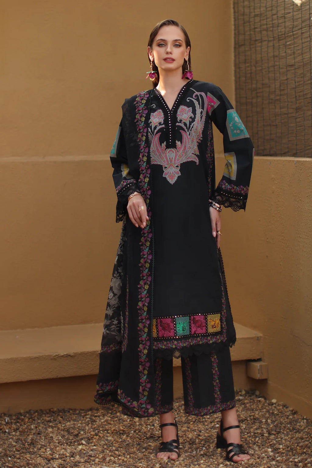 Charizma - Embroidered Unstitched 3 Pcs Lawn | AG6-10