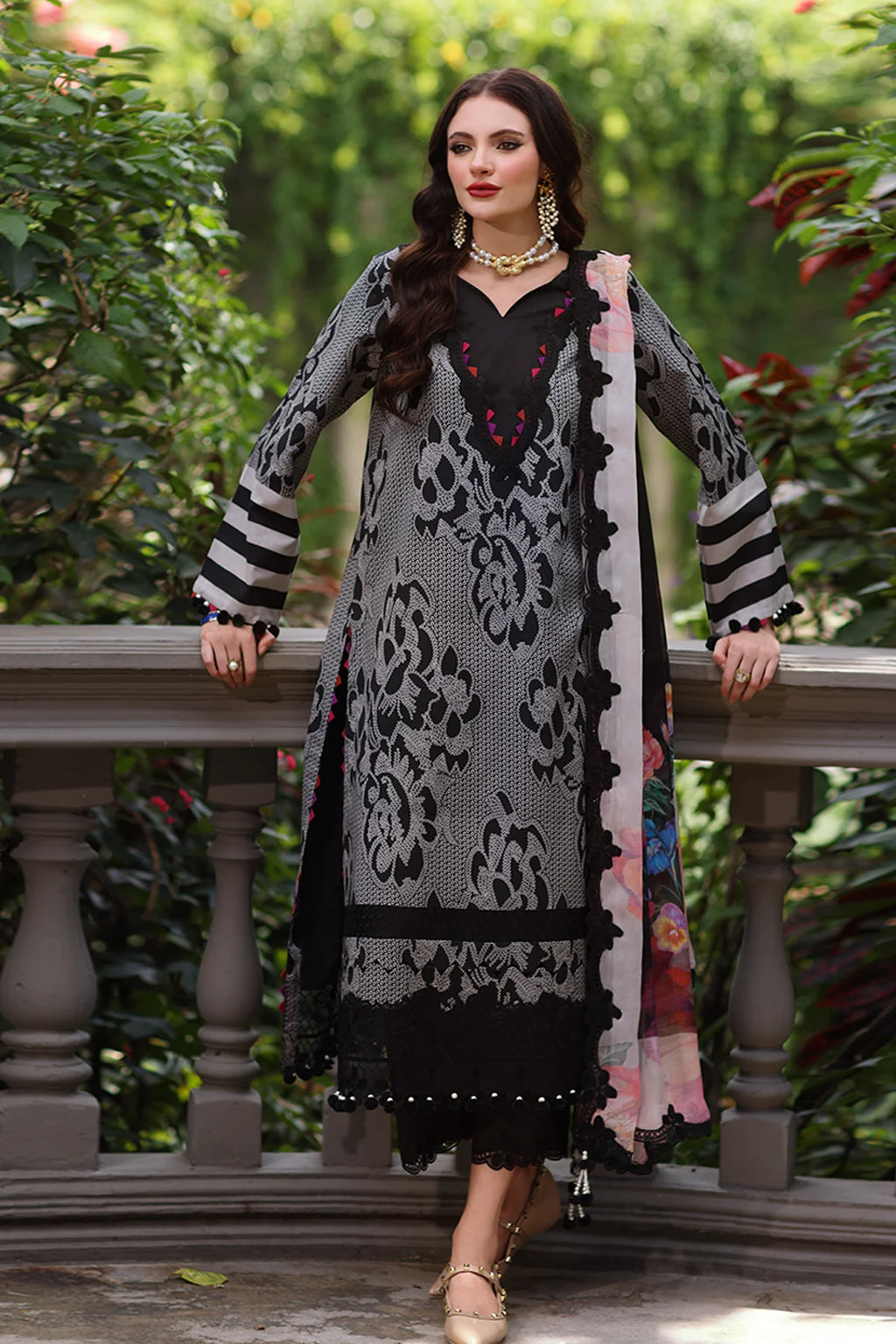 Charizma - Embroidered Unstitched 3 Pcs Lawn | AG6-07